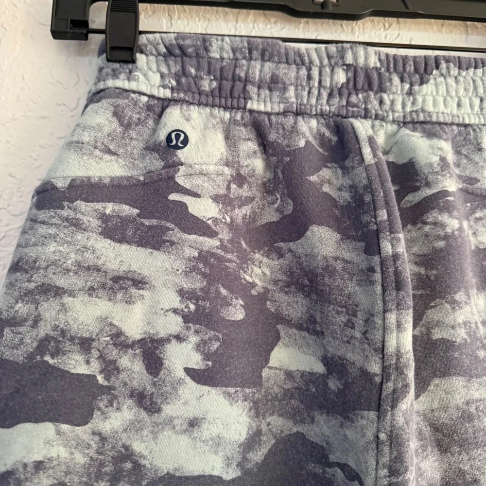 Lululemon Fleece‎ Heritage Camo Wash WP Blue Multi Loungeful High-Rise 7